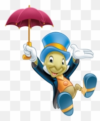 Transparent Pinocchio - Jiminy Cricket Png,Pinocchio Png