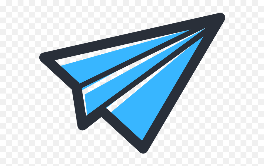 Download Paperplane Png - Triangle Full Size Png Image Clip Art,Paper Plane Png