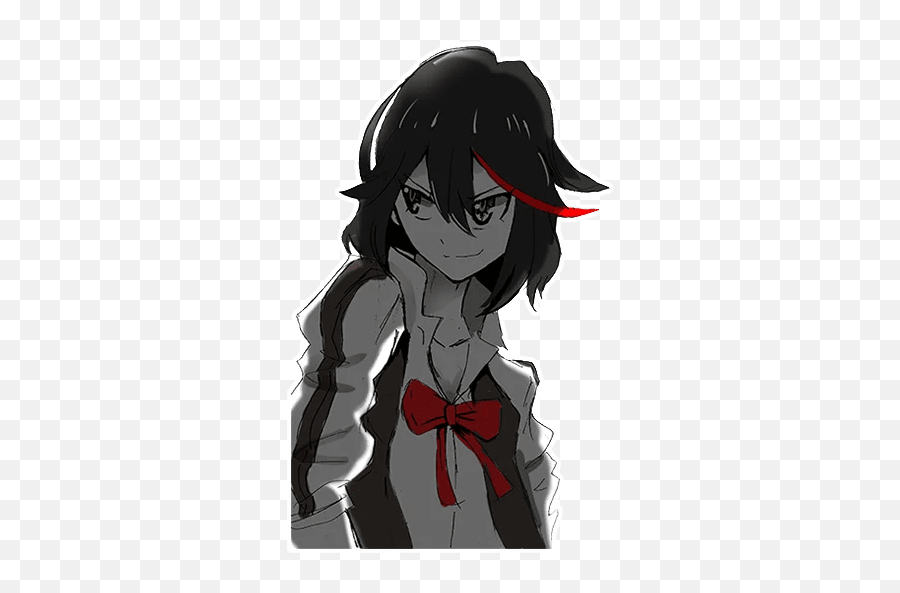 Ryuko Matoi Fun Artu201d Stickers Set For Telegram Png