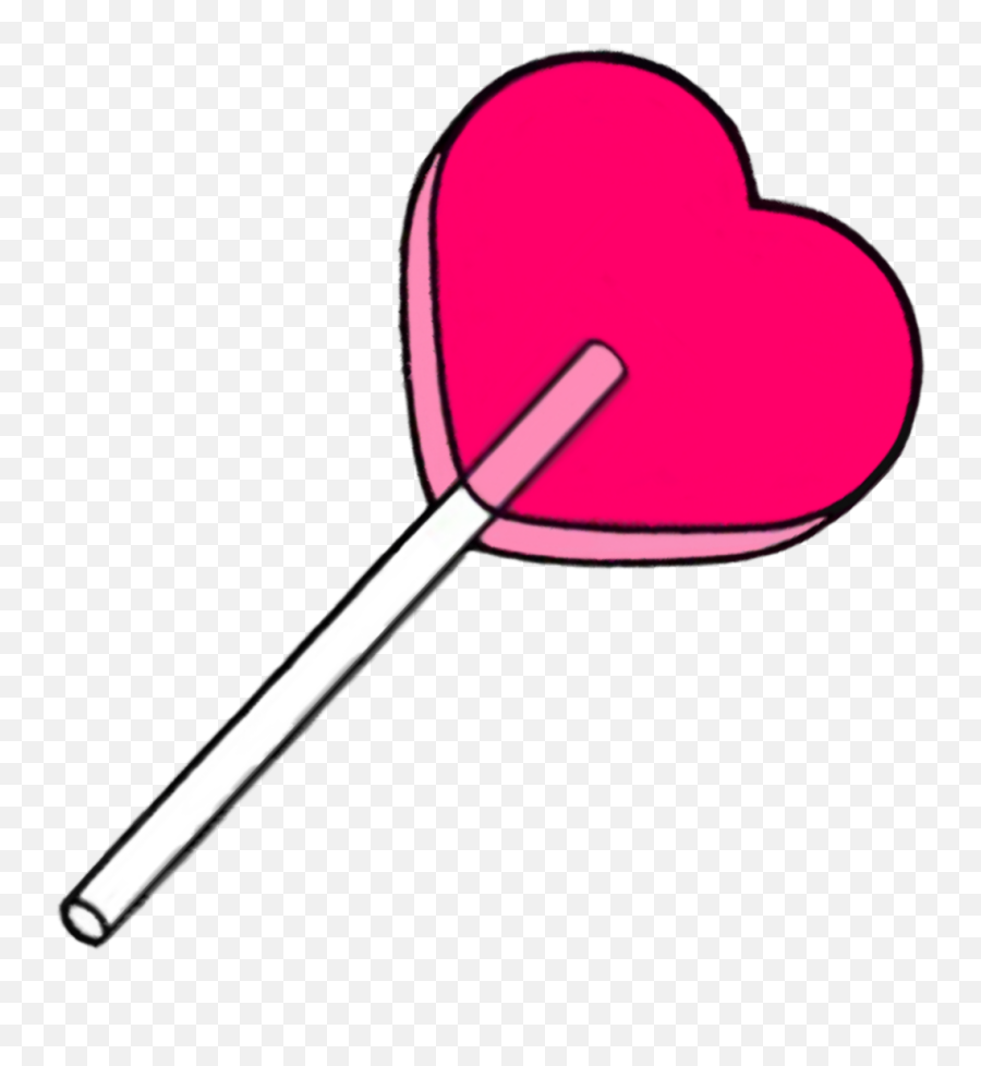 Lollipop Lolipop Candy Paleta Heart Sticker By Showy - Chupetin Paleta Png,Lolipop Png