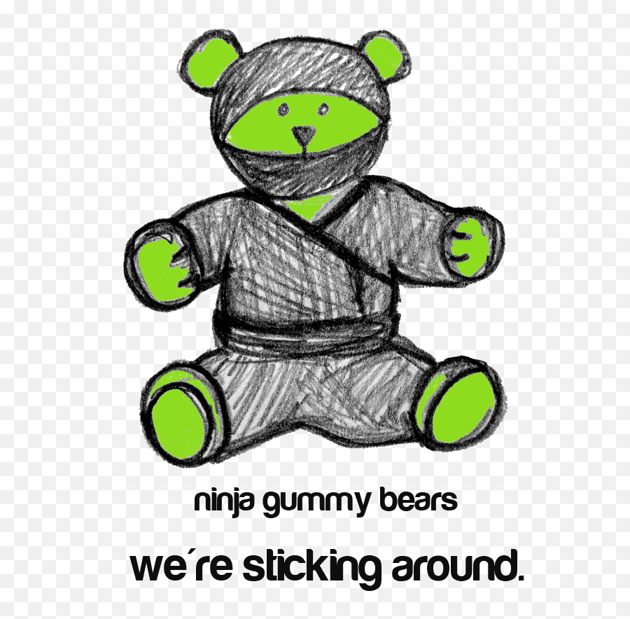 Ninja Gummy Bears Gummies Favorite Pins - Ninja Gummy Bear Png,Gummy Bears Png