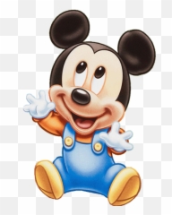 Baby Mickey Mouse Clipart - Png