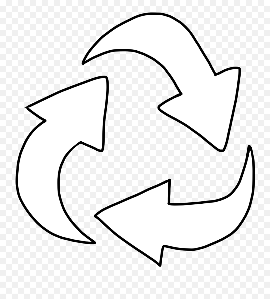 Recycle - Recycle Logo Black Background Png,Recycling Symbol Png