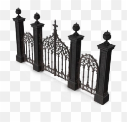Cemetery Gates Png Free Download - Cemetery Gates,Gates Png
