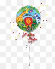 Jungle Animals Png - Jungle Animals Jungle Animal Balloons Balloon,Jungle Png