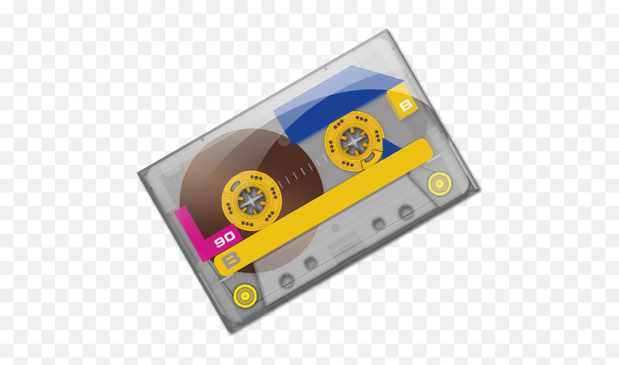 B In Case Icon - 90 Png,Cassette Png