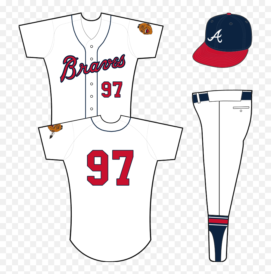 Atlanta Braves Home Uniform - National League Nl Chris For Baseball Png,Atlanta Braves Logo Png