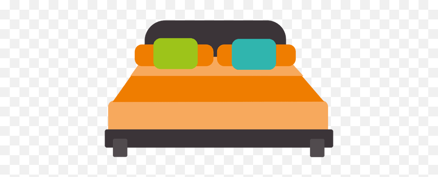 Double Bed Flat Icon - Transparent Png U0026 Svg Vector File Bed Vector Png,Bed Transparent