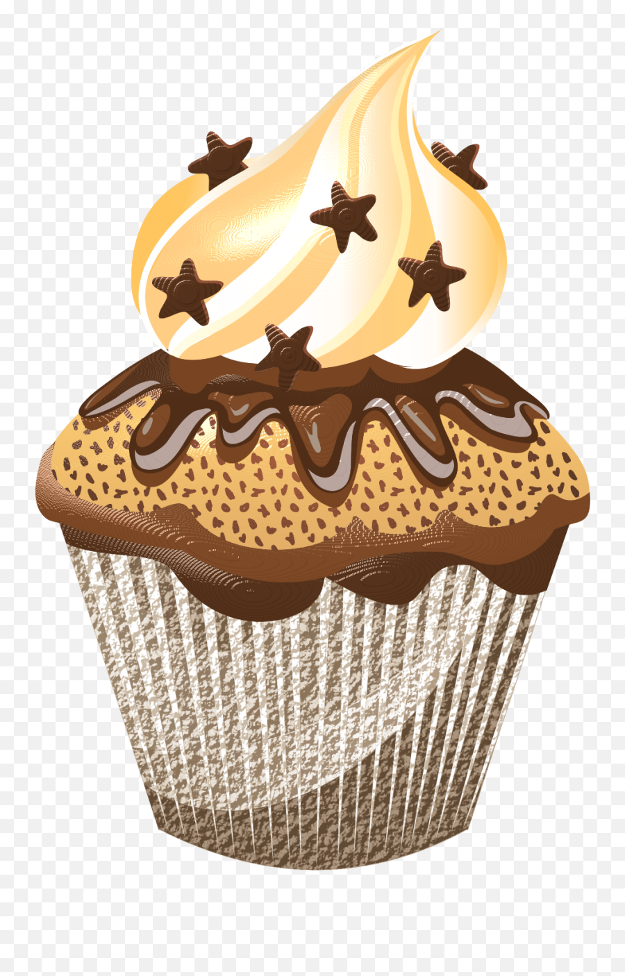 Cupcake Illustration Art - Clip Art Png,Cup Cake Png