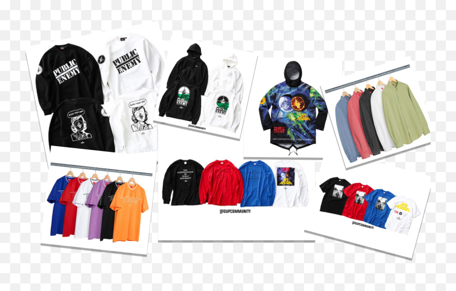 Download Fast Selling Supreme Items - Sales Png Image With Long Sleeve,Supreme Hat Png