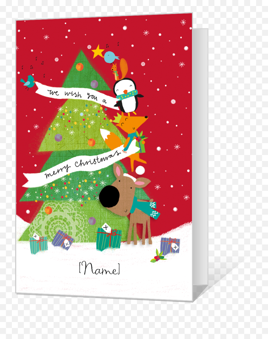 Printable Cards Blue Mountain - Illustration Png,Christmas Card Png