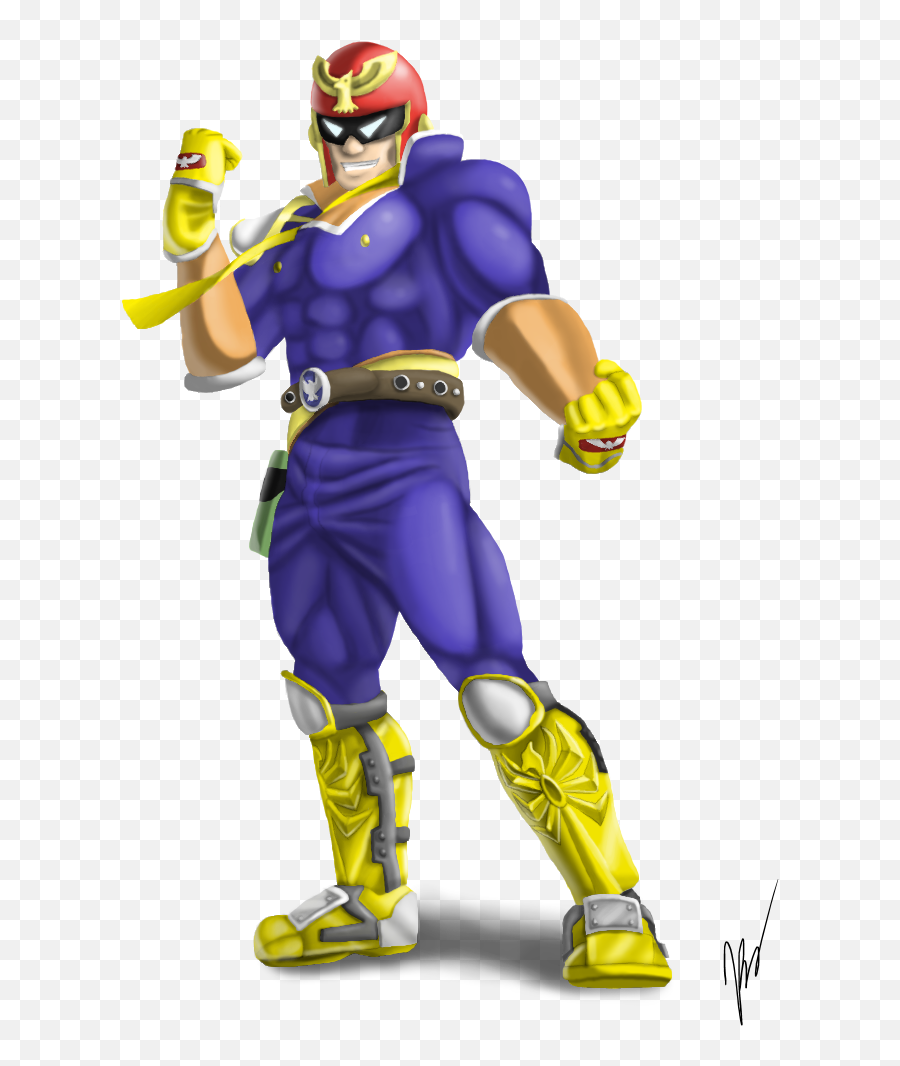 Captain Falcon Transparent Png Image - Super Smash Bros Captain Falcon,Captain Falcon Transparent