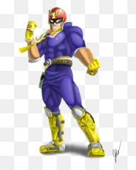 Captain Falcon Transparent Png Image - Super Smash Bros