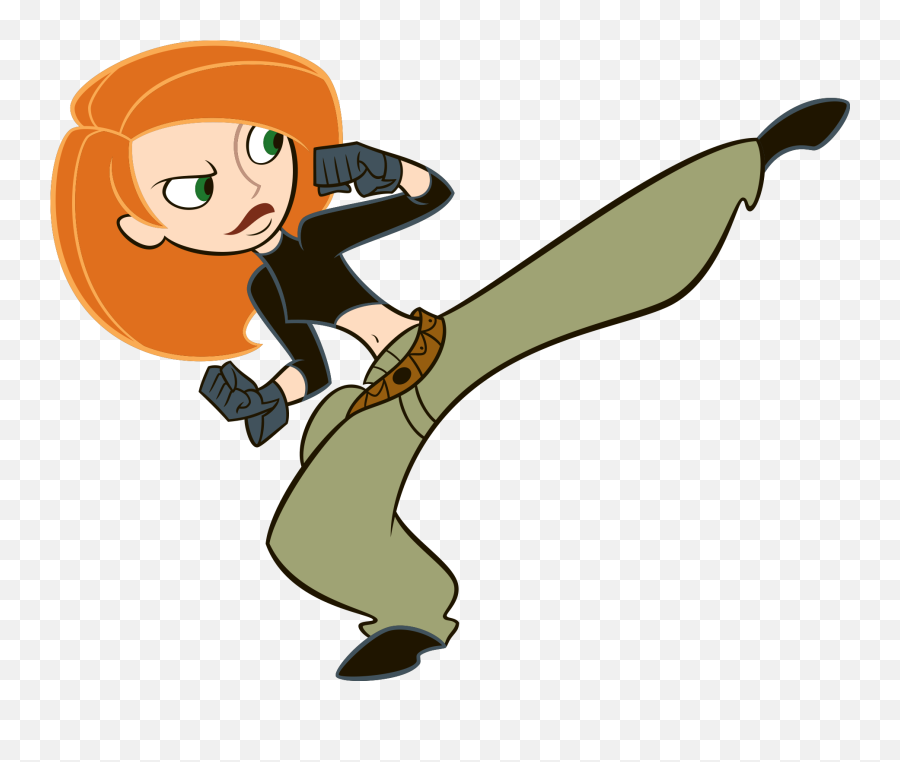 Kim Possible Leg Move Transparent Png - Kim Possible Sticker,Kim Possible Png