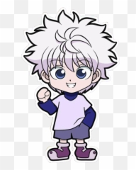 Hunter X Killua Chibi Clipart - Hunter X Hunter Chibi Png,Killua Transparent