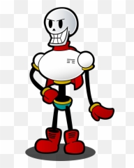 Paper Papyrus - Art Paper Mario Style Png,Undertale Papyrus Png