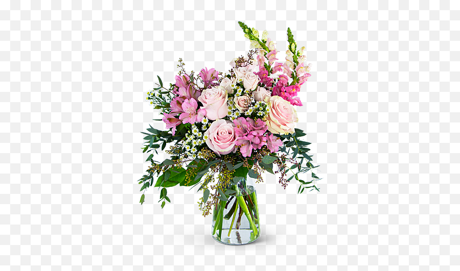 Gentle Pink Meadow In Wynantskill Ny - Day Floral Arrangements Png,Transparent Pink Flowers