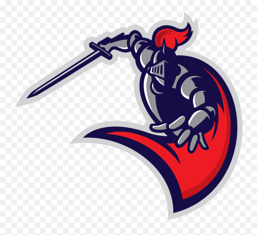 Knight Mascot Logo Png Clipart - Castle Rock Middle School,Crusader Png