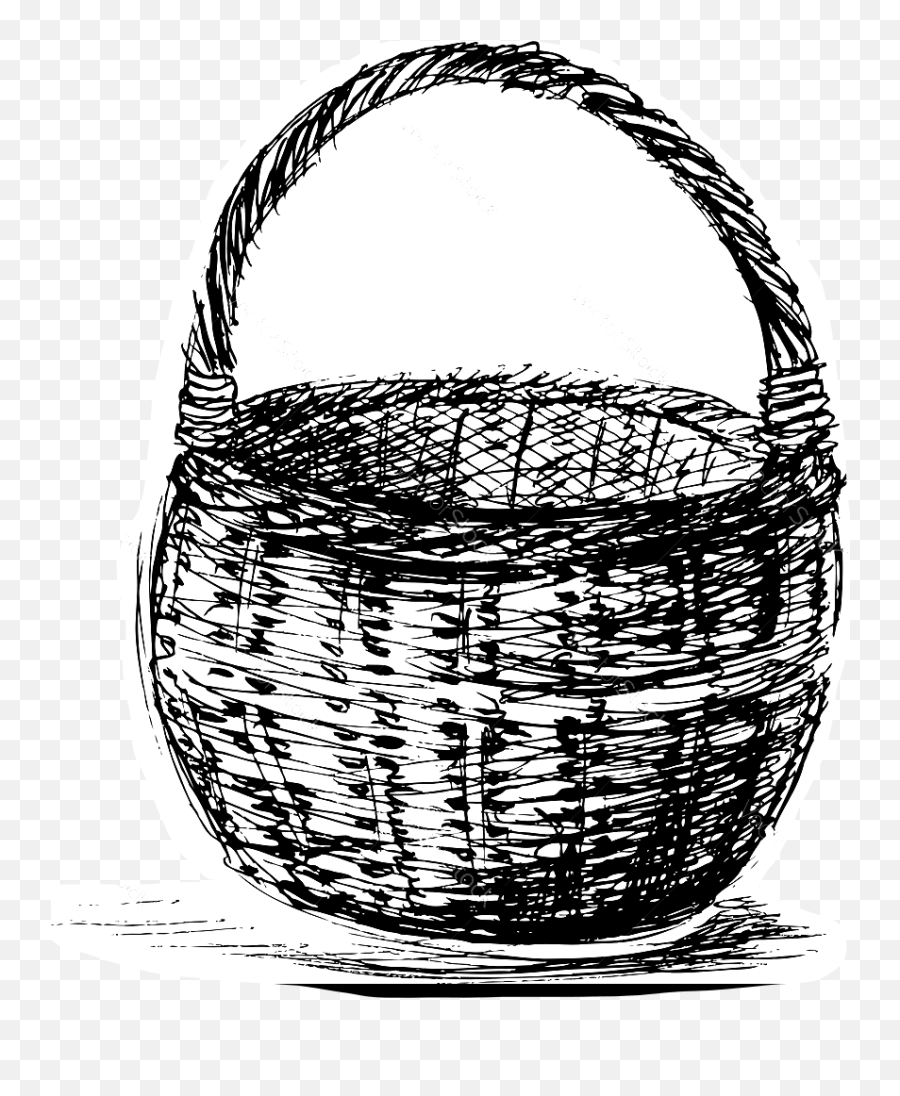 Edges Of Transparency Visible When Png Exported From - Picnic Basket Drawing Png,Basket Png