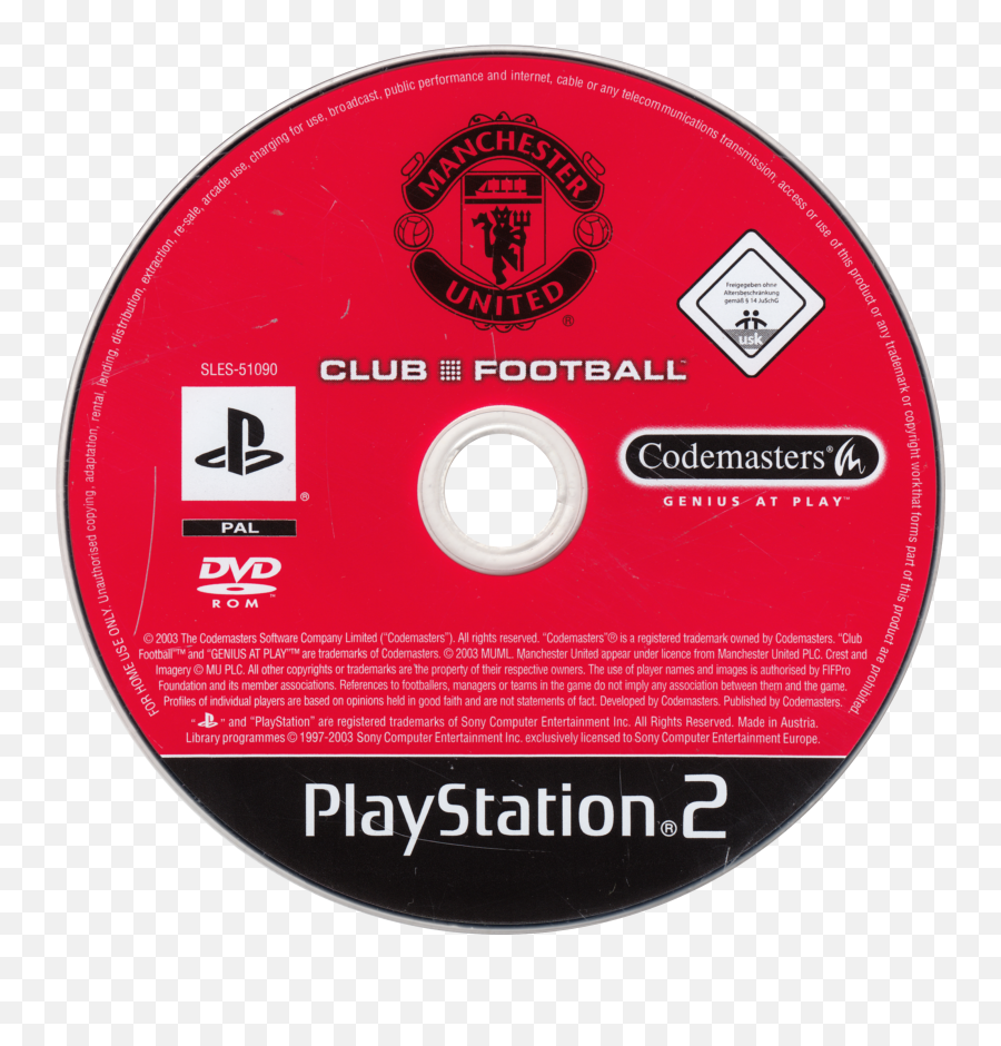 Photo 95 Of 784 Playstation 2 - Manchester United Png,Playstation 2 Png