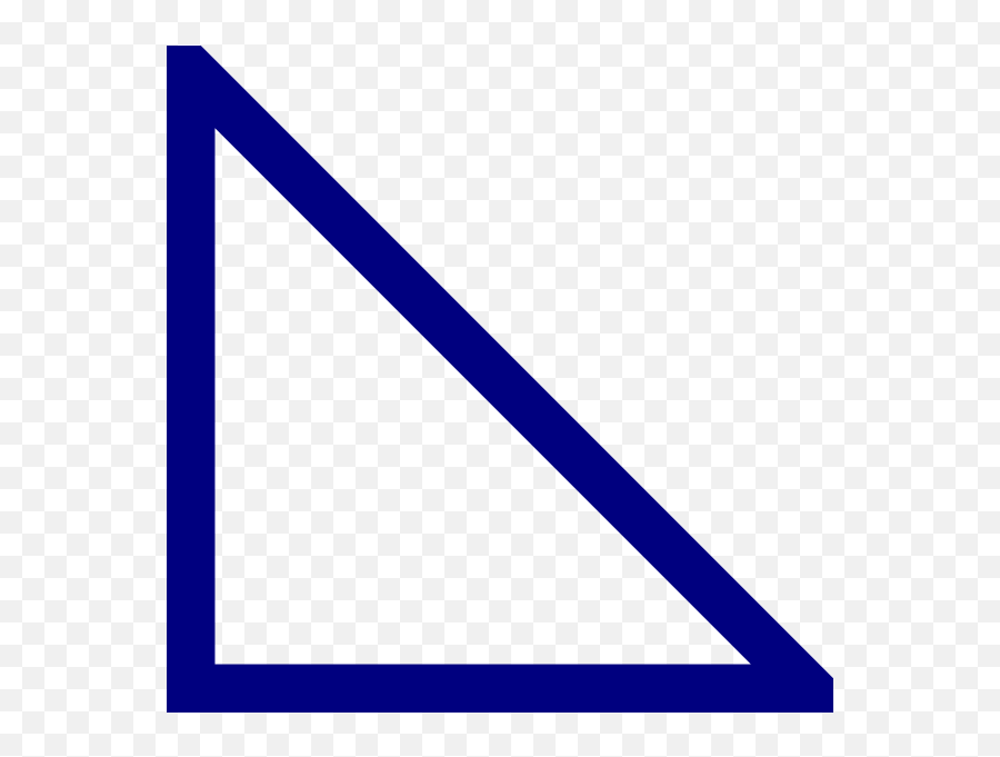 Right Triangle Clip Art - Clip Art Png,Right Triangle Png