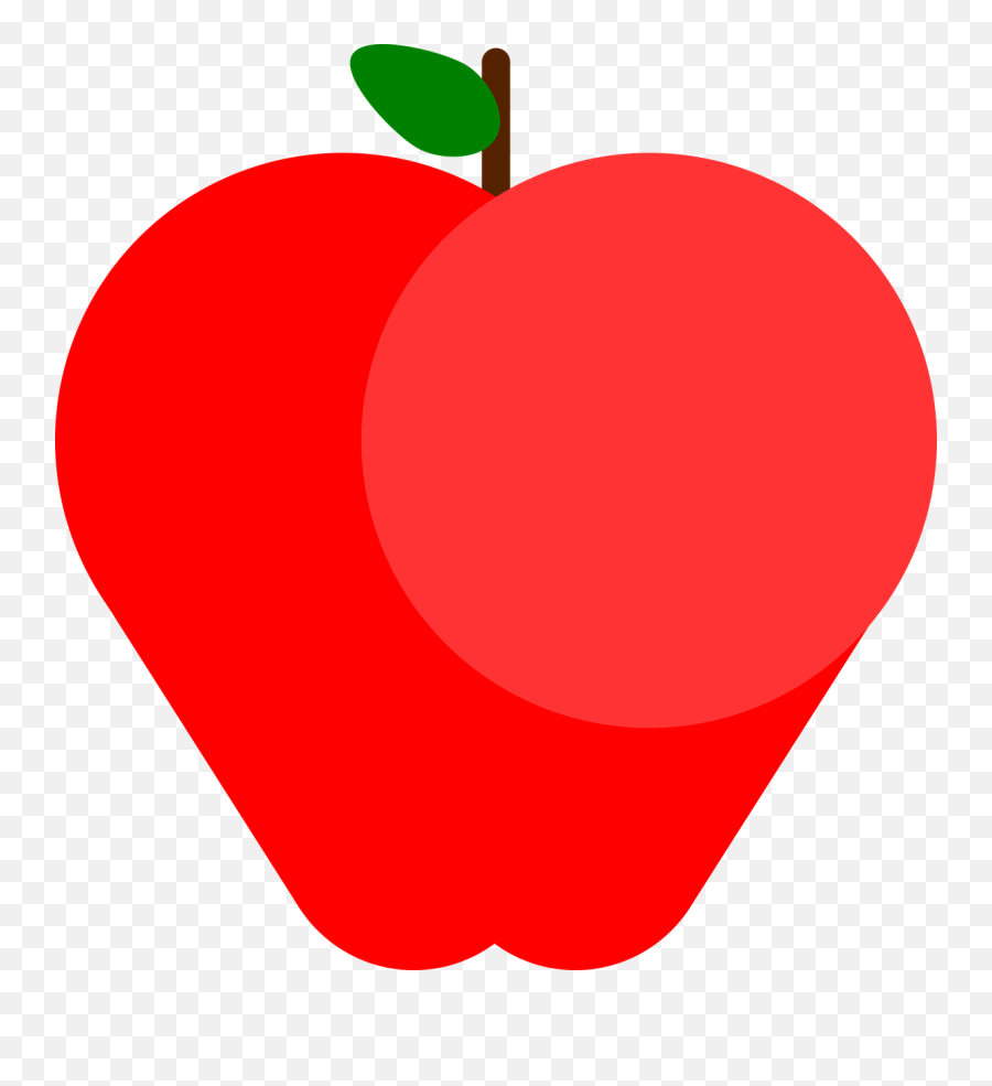 Apple Fruit Icon - Free Vector Graphic On Pixabay Icon Png,Apple Logo Vector