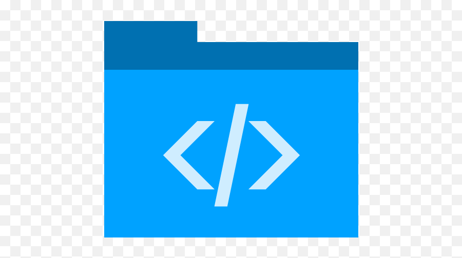 Developer Folder Free Icon Of Phlat - Dev Folder Icon Mac Png,Blue File Folders For Winows Icon