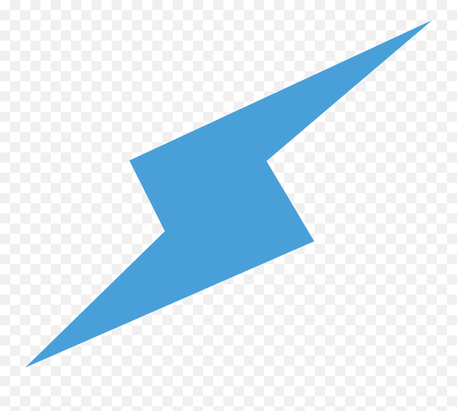 Screwattack Blue Bolt - Blue Lightning Icon Png,Lightning Bolt Logo