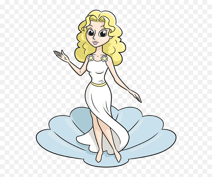 How To Draw Aphrodite - Aphrodite Drawing Easy Png,Aphrodite Icon