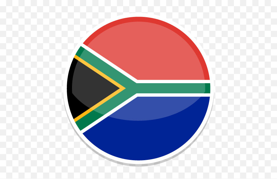 South Africa Flag Flags Free Icon Of Round World Icons - Logo South Africa Png,Ussd Icon