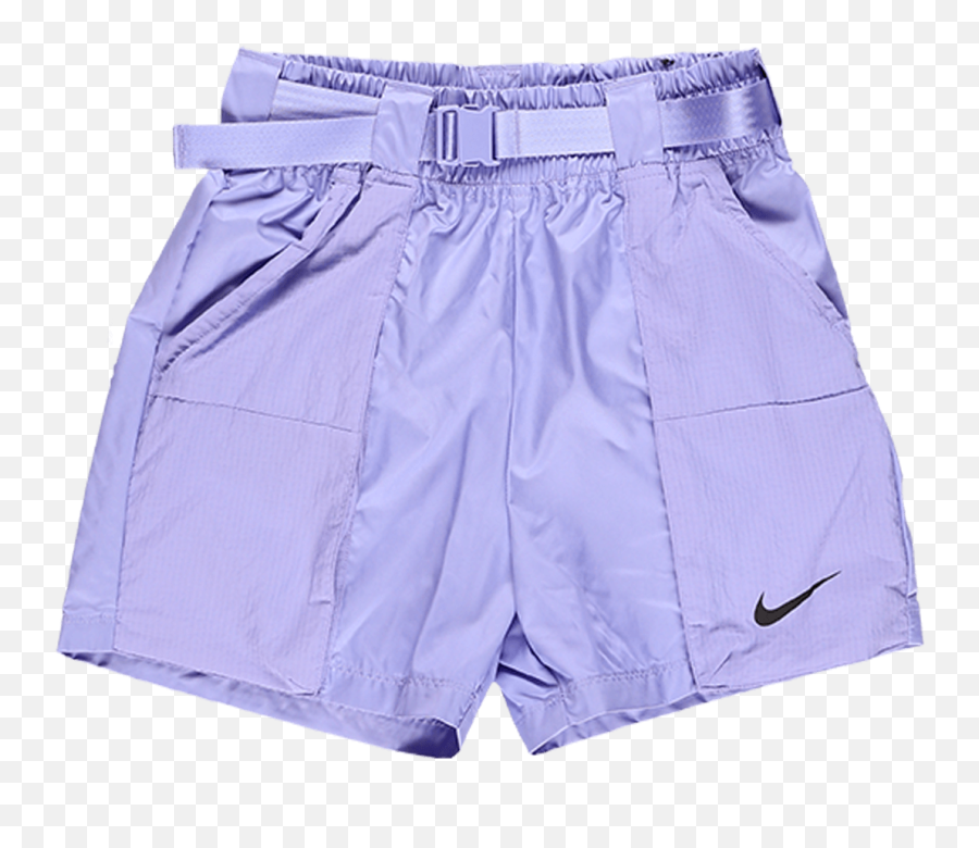 Nike Swoosh Shorts - Nike Belted Shorts Purple Png,Nike Womens Icon Shorts