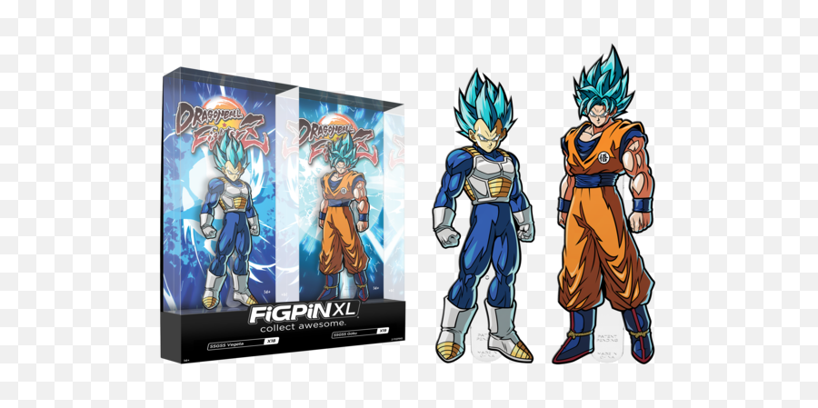 Sdcc 2019 Exclusive Reveal Dragon Ball Fighterz - Ssgss Dragon Ball Figpin Xl Png,Dragon Ball Fighterz Png