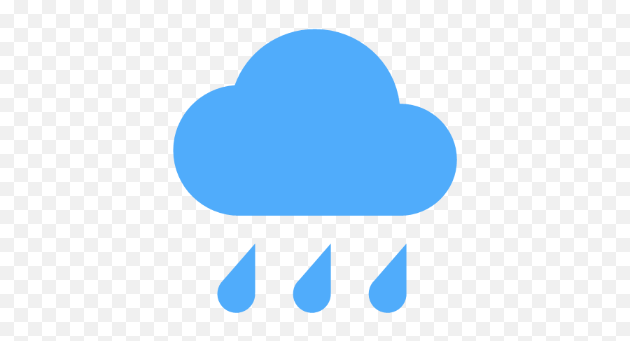 Rain - Heavy Vector Icons Free Download In Svg Png Format,Storm Icon Blue Rain