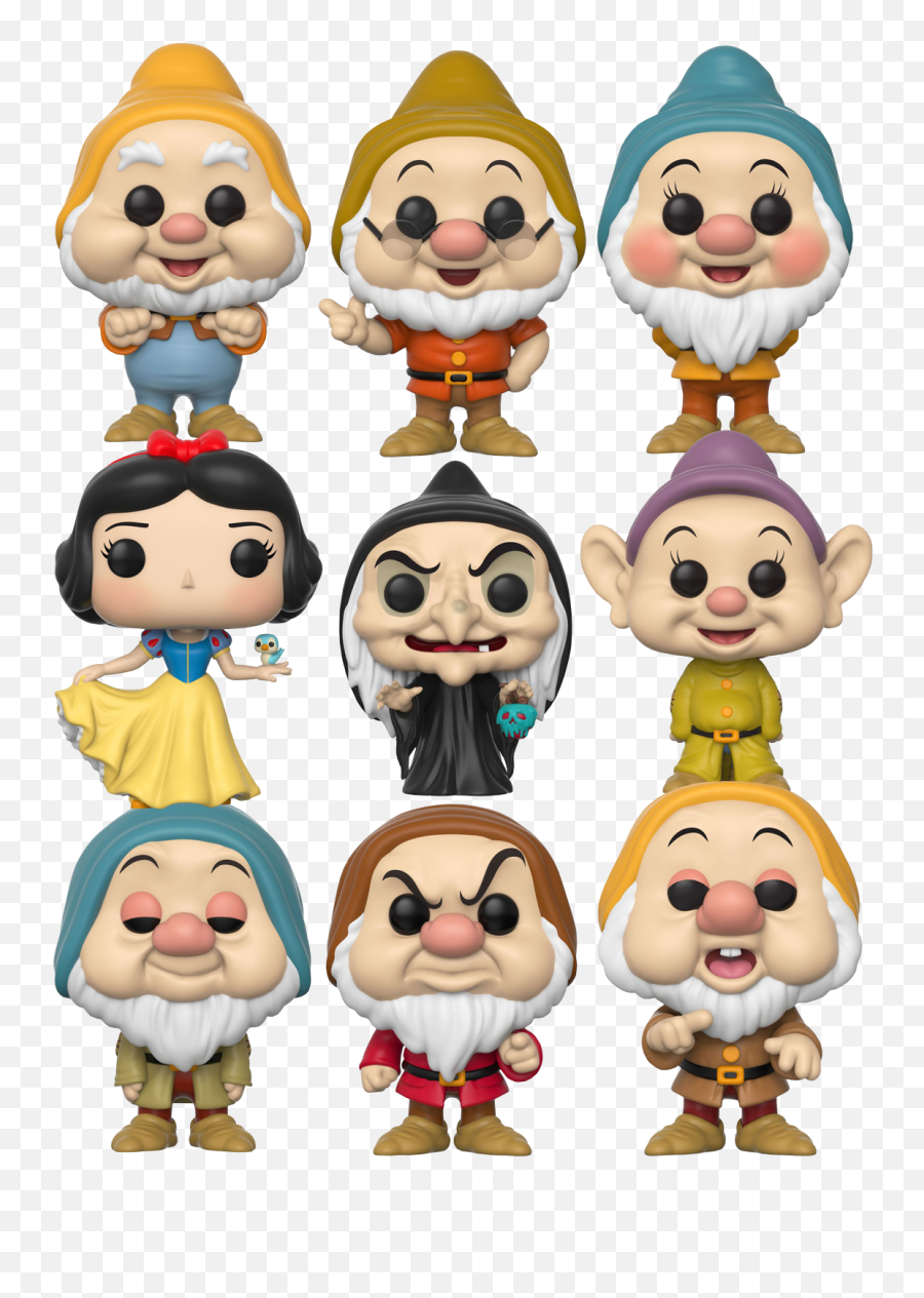 Snow White And The Seven Dwarfs Heigh - Ho Funko Pop Vinyl Funko Pop Snow White And Seven Dwarfs Png,Snow White Png