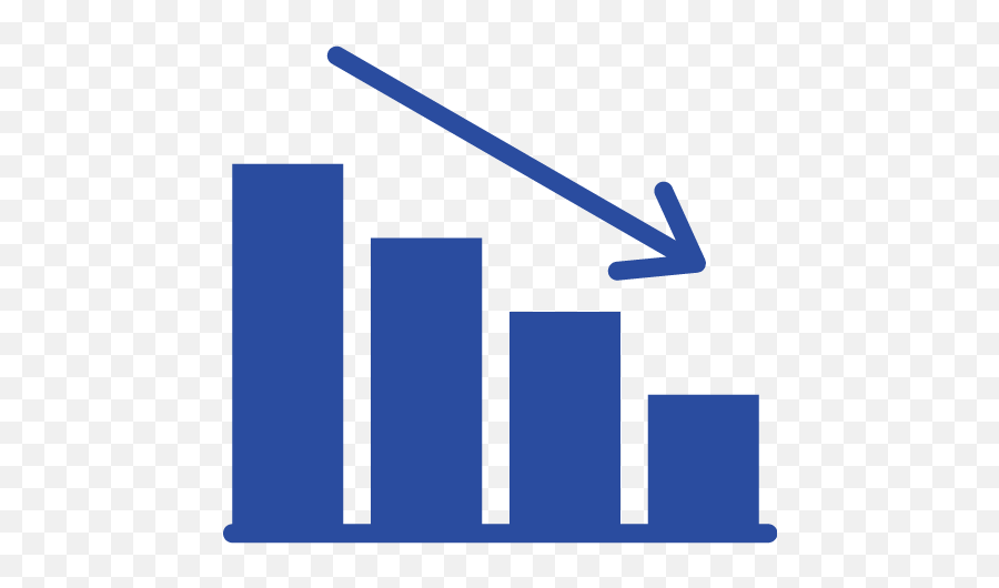 About U2014 Congregate A Solutions Accelerator - Graph Going Down Blue Png,Productivity Icon