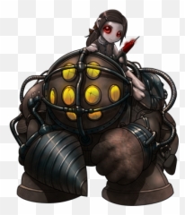 Bioshock 1 - Big Daddy Bioshock Chibi Png,Bioshock Png