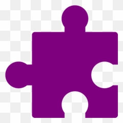 Purple Puzzle 2 Icon - Free purple icons Puzzle Icon Png Black