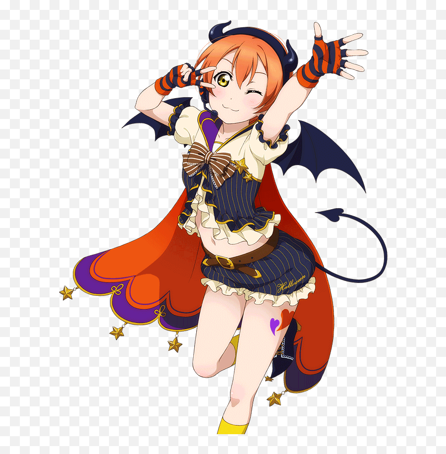 School Idol Tomodachi - Cards Album 441 Hoshizora Rin Sr Love Live Halloween Nozomi Png,Love Live Rin Icon