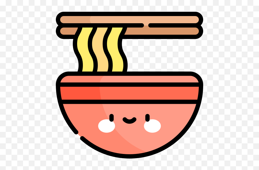 Noodle Bowl - Free Food Icons Cute Drawings Chineese Food Png,Noodle Icon Vector