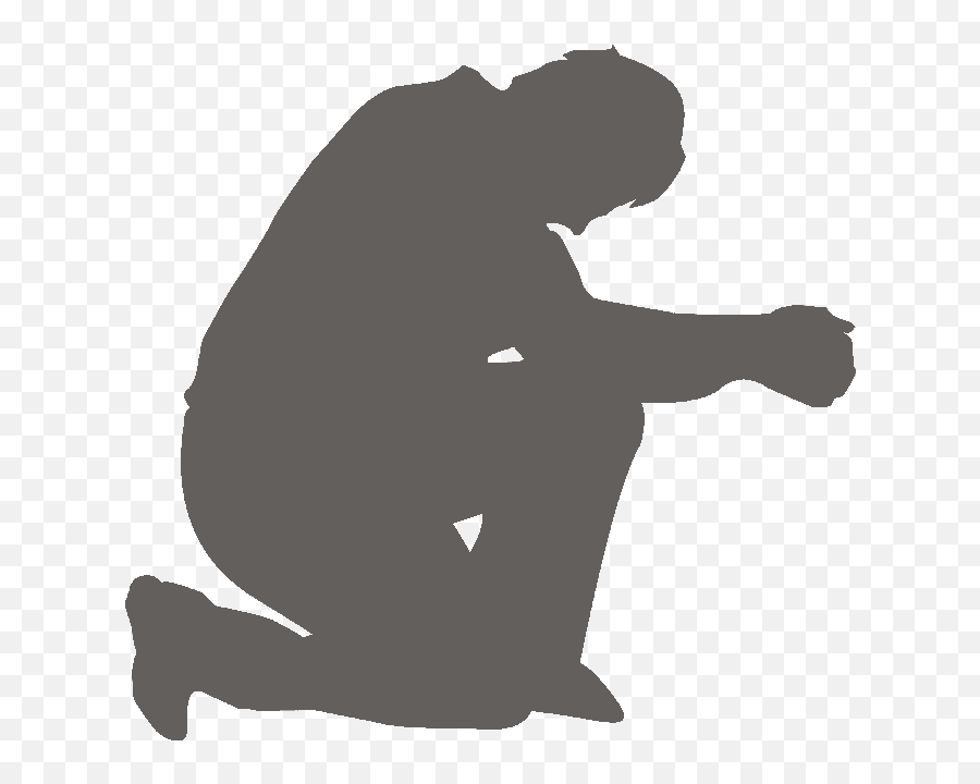 Need Help - Calvary Evangelical Free Church Man Kneeling Silhouette Png,Prayer Icon