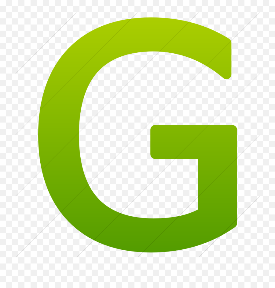 Icon Letter G Free Png Transparent Background Download - Vertical,Letters Icon