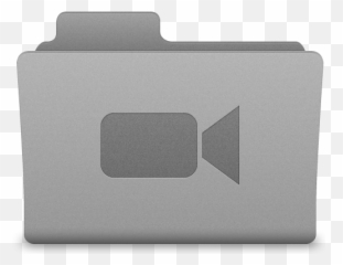 Grey Movies Folder Icon - Latt For Os X Icons Softiconscom Book Folder Icon Png,Video Folder Icon