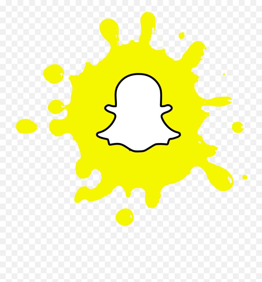 Snapchat Splash Icon Free Download - Instagram Splash Logo Png,Snap Chat Logo