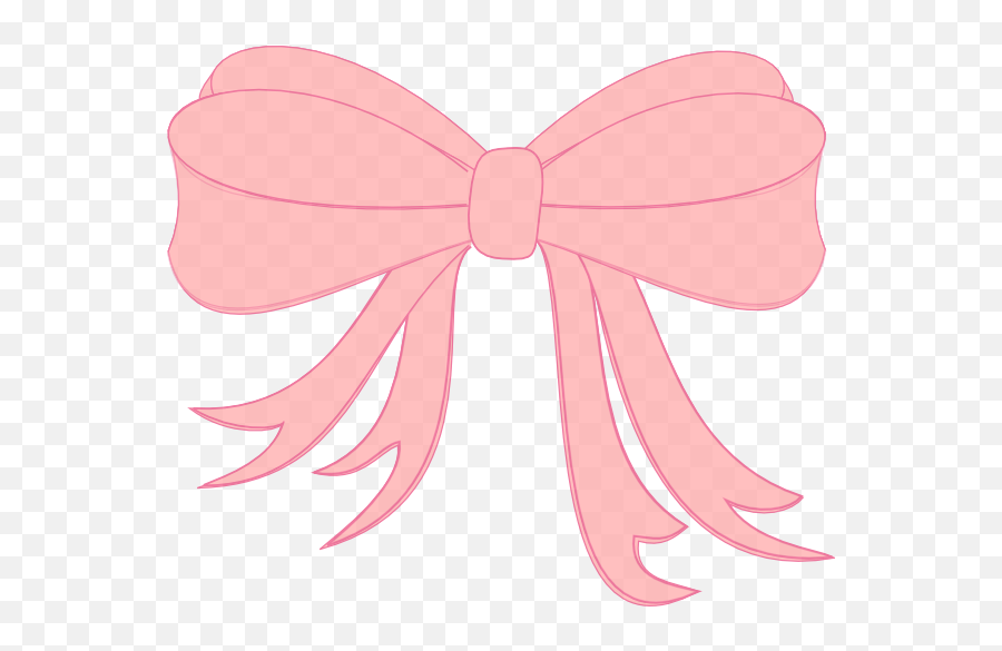 Pink Bow Png Clipart Preschool - Baby Pink Ribbon Png,Pink Bow Png