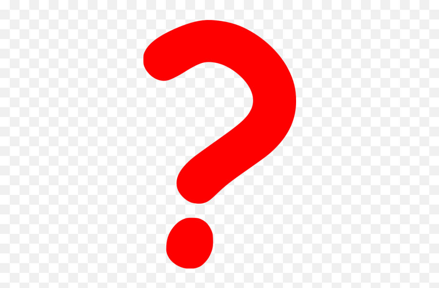 Red Question Mark 2 Icon - Free Red Question Mark Icons Red Question Mark Png,Question Marks Png