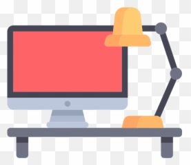 Desk - Free Furniture And Household Icons Computer Desk Icon Png,Computer Desk Png