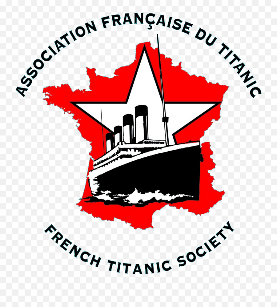 Association Française Du Titanic - France European Union Map Png,Titanic Logo