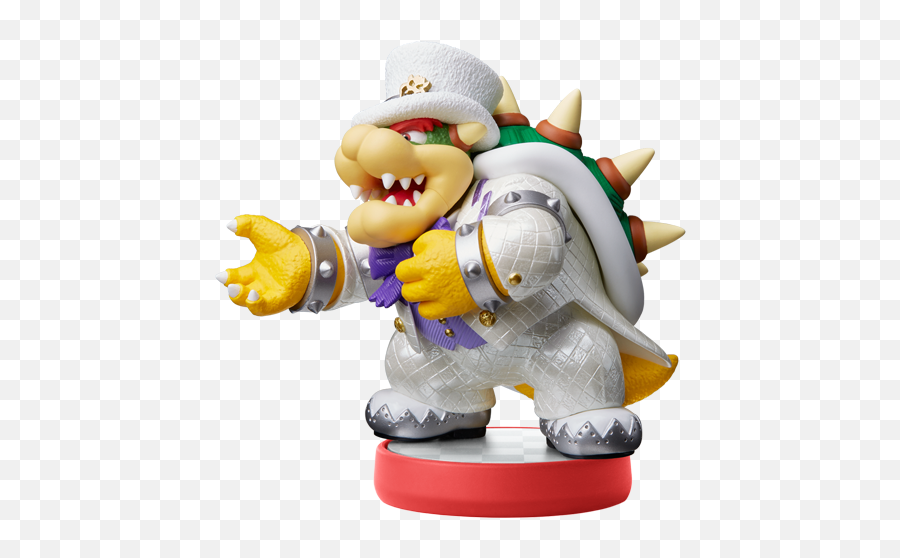 Download Hd Amiibo - Bowser Wedding Outfit Super Mario Mario Odyssey Super Mario Png,Super Mario Odyssey Png