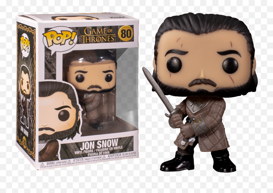 Game Of Thrones - Jon Snow Battle Of Winterfell Pop Vinyl Funko Pop Game Of Thrones Jon Snow Png,Jon Snow Transparent