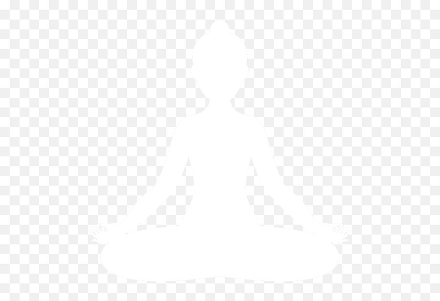 Download Hd Yoga And Meditation - Yoga Png Logo White Yoga White Png,Meditation Png